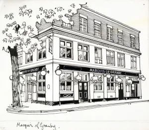 Pub Prints: Marquis Of Granby PH, Westminster, London Print