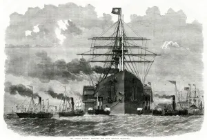 SS Great Eastern - Blackwall Print, 1859