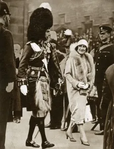 The Queen Mother Prints: Duke and Duchess of York Print, Edinburgh 1929