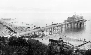 Folkestone Victoria Pier Early 1900s Print