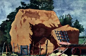 Hay Stack Print, circa 1932