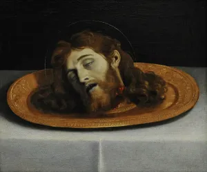 Domenichino's Head of St John the Baptist Print, 1630