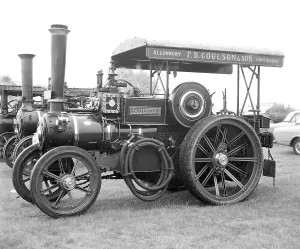 British Heritage Railways Prints: McLaren Tractor number 1837 Bluebell
