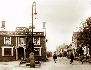 Shipbourne Road, Tonbridge Early 1900's Print