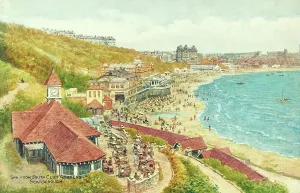Prints of Spa from South Cliff, Scarborough, North Yorkshire D Prints: Scarborough Spa Print, 1920s