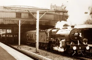 Stoke-on-Trent Railway Station Print