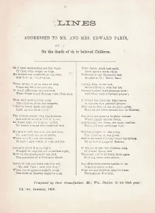 Victorian Mourning Print: A Bereaved Family's Grief