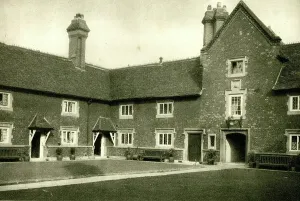 Whitgift Hospital Almshouses Print, Croydon, Surrey 1928