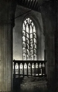 Prints of Jesse Window - Dorchester Abbey, High Street, Dorchester-on-Thames, Oxfordshire Related Image Prints: Jesse Window - Dorchester Abbey, Oxfordshire Print (1934)