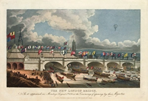 The new London bridge, as it appeared on Monday, August 1st The new London bridge, as it appeared on Monday, August 1st