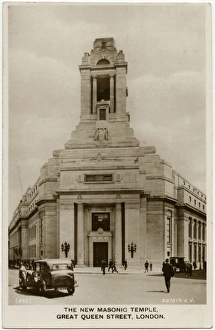 The New Masonic Temple, Great Queen Street, London1937 The New Masonic Temple, Great Queen Street, London1937