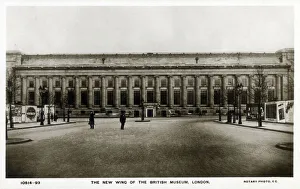 The New North Wing (King Edward VII's Galleries) of the British Museum, Bloomsbury The New North Wing (King Edward VII's Galleries) of the British Museum, Bloomsbury