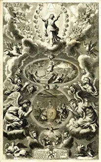 Cherubim In Art History Prints: New Testament frontispiece