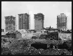 Urban Regeneration Projects UK Prints: New Tower Blocks Go Up