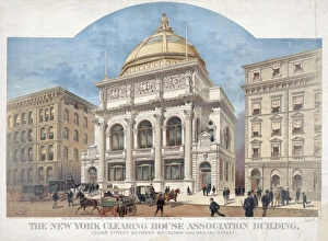 The New York Clearing House Association building. Cedar Stre The New York Clearing House Association building. Cedar Stre