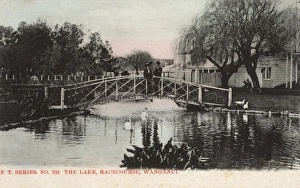 New Zealand - The Lake, Racecourse, Whanganui New Zealand - The Lake, Racecourse, Whanganui