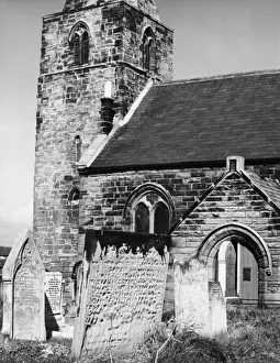 Northumberland Landmarks Prints: Newbiggin Church