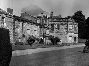 Prints of Newburgh Priory, near Coxwold, North Yorkshire, England, a house of many periods, built upon the site of an Augustinian Priory. Oliver Cromwell buried here; haunted. Date: founded 1145 Coxwold Prints: Newburgh Priory Print, North Yorkshire, England 1145