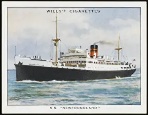 Vintage Ocean Liner Photos Prints: Newfoundland Steamer