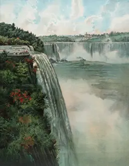 Niagara Falls Print, c1899