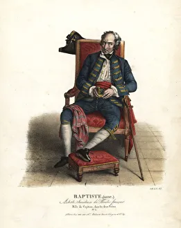 Nicolas Anselme Baptiste as Capitaine in Les Nicolas Anselme Baptiste as Capitaine in Les