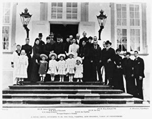 Nicolas II - Tsar of Russia with other European Royalty Nicolas II - Tsar of Russia with other European Royalty