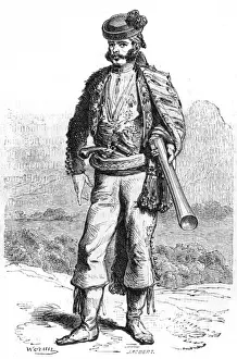 Nicolas Jordan's The Spanish Bandit Print 1864