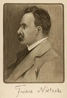 Friedrich Nietzsche Prints: NIETZSCHE