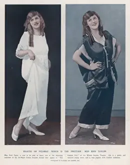 20th Century Fashion Trends Prints: Nightie or Pyjamas ?