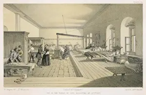 Florence Nightingale Hospital Ward Print, 1850s