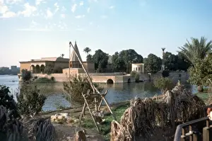 Cairo Nilometer Print: Ancient Water Level Gauge