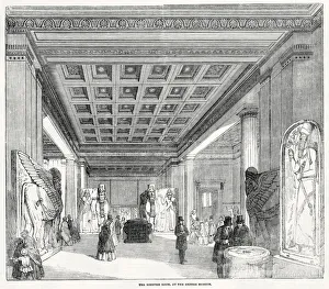 The Nineveh Room at the British Museum. Date: 1853 The Nineveh Room at the British Museum. Date: 1853