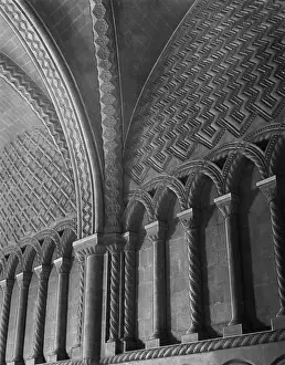 English Cathedrals History Prints: Norman Architecture