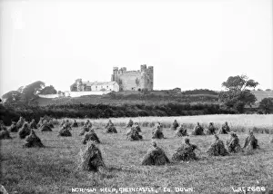 Derelict Castles In Ireland Prints: Norman Keep, Greencastle, Co. Down