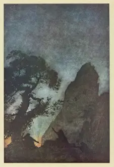 Norse Mythology Prints: The Norns Prelude : the three Norns Print