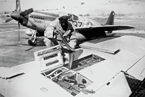 North American P-51B of 99th Fighter Tuskegee Squadro North American P-51B of 99th Fighter Tuskegee Squadro