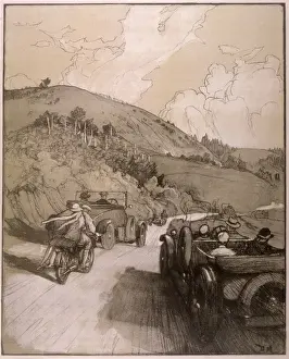 IN THE NORTH DOWNS Print, 1926