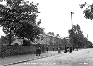 Early 20th Century Print of North Road, Bloomfield, Belfast