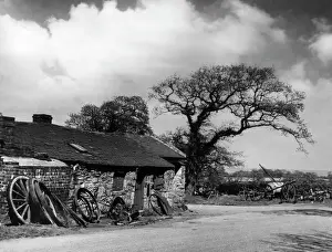 Northop Smithy Print, Flintshire, Wales, 1930s