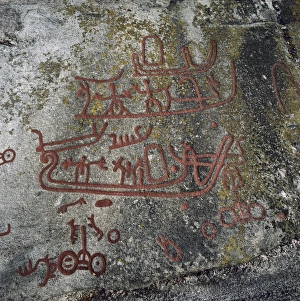 NORWAY. Begby. Boats (1000 BC.). Bronze Age NORWAY. Begby. Boats (1000 BC.). Bronze Age