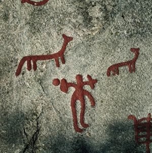 NORWAY. Begby. Zoomorphic figures (1000 BC) NORWAY. Begby. Zoomorphic figures (1000 BC)