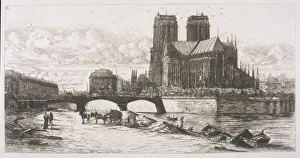 Iconic European Landmarks Prints: NOTRE-DAME