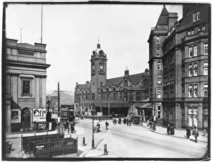 Nottingham Print - Victoria Station 1920