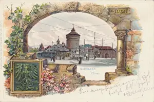 Vintage German Postcards Prints: Nurnberg
