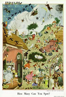 Nursery Characters - How Many Can You Spot? by Pauline Bayne Nursery Characters - How Many Can You Spot? by Pauline Bayne
