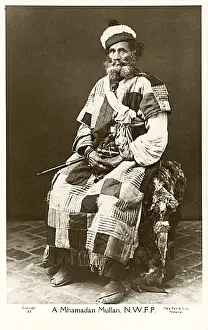 North West Frontier Province History Prints: NWFP - A Mohammedan mullah