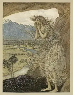Ancient Greek Mythology Prints: NYMPH ECHO