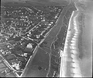O E Simmonds aerial view of the Frinton-on-Sea Essex