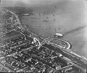 O E Simmonds aerial view of Southend O E Simmonds aerial view of Southend