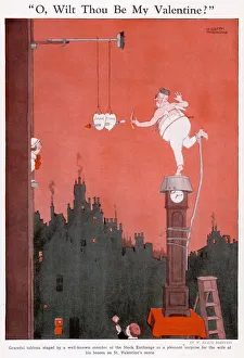 O wilt thou be my Valentine? by W. Heath Robinson O wilt thou be my Valentine? by W. Heath Robinson